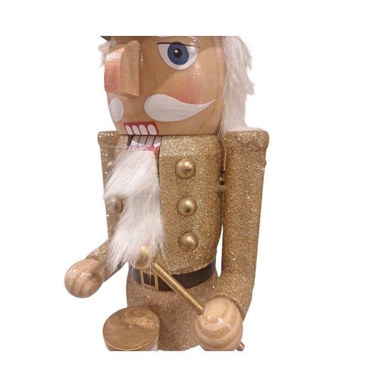 Acquista online Statue Casse-Noisette Brandani or/bois h.50 cm code 84237 Brandani